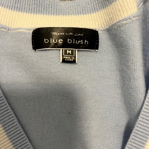 Blue blush Sleeveless Dress - Picture 3 of 3